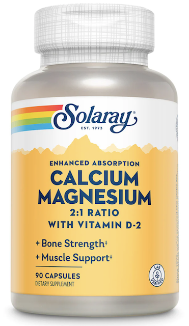 Image of Calcium Magnesium 2:1 Ratio with Vitamin D2 250/125 mg/100 IU