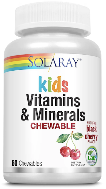 Image of Kids Vitamins & Minerals Chewable Black Cherry