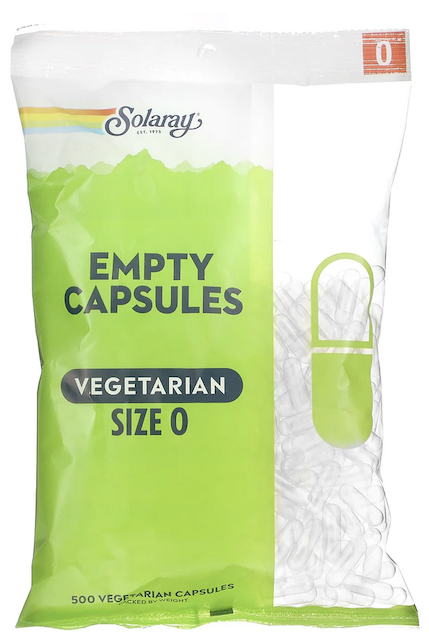 Image of Empty Capsules Vegetarian Size 0