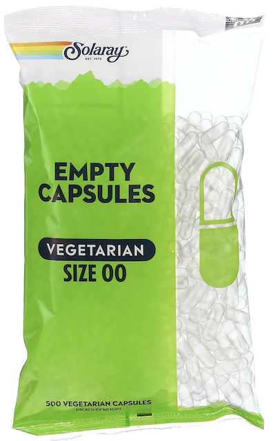 Image of Empty Capsules Vegetarian Size 00