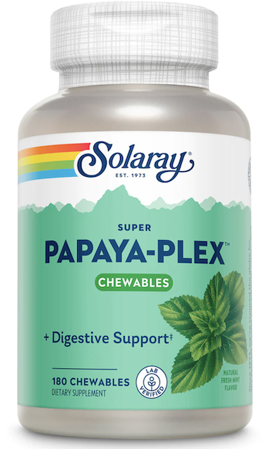 Image of Super Papaya-Plex Chewable Fresh Mint