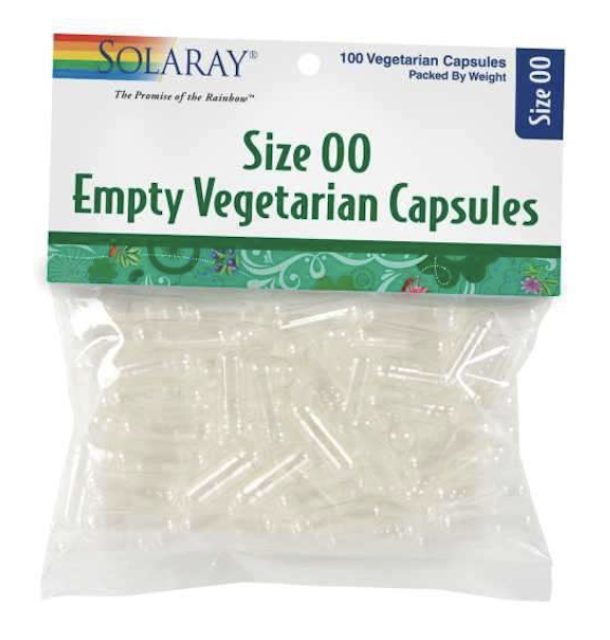 Image of Empty Capsules Vegetarian Size 00