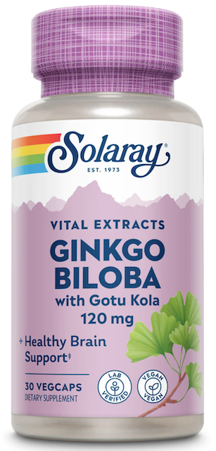 Image of Ginkgo Biloba Leaf Extract 120 mg with Gotu Kola