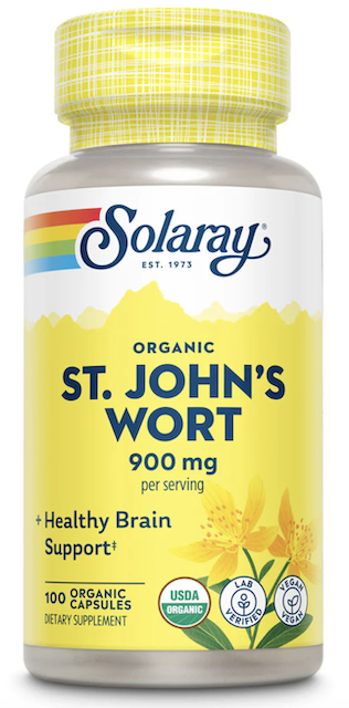 Image of St. John's Wort 900 mg (450 mg each) Organic