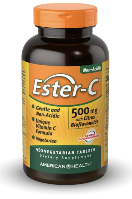 Image of Ester-C 500 mg with Citrus Bioflavonoids Vegetable Tablet