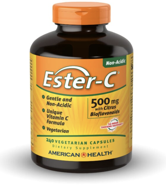 Image of Ester-C 500 mg with Citrus Bioflavonoids Vegetarian Capsule