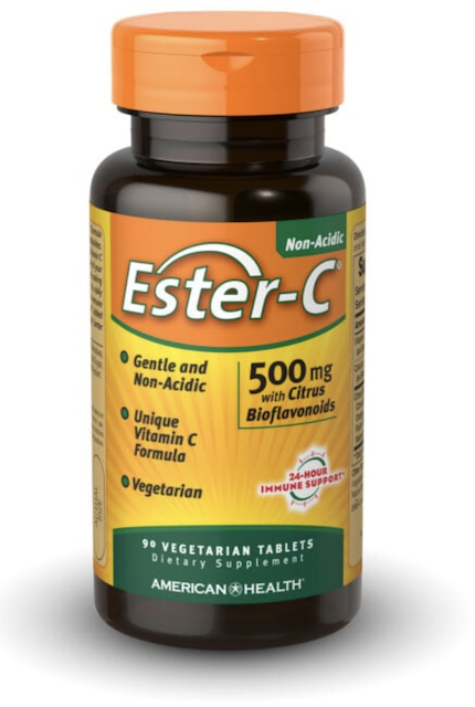 Image of Ester-C 500 mg with Citrus Bioflavonoids Vegetarian Tablet