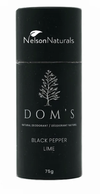 Image of Dom's Deodorant Stick Black Pepper Lime