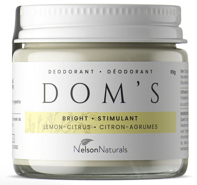 Image of Dom's Deodorant Cream Bright (Lemon-Citrus)