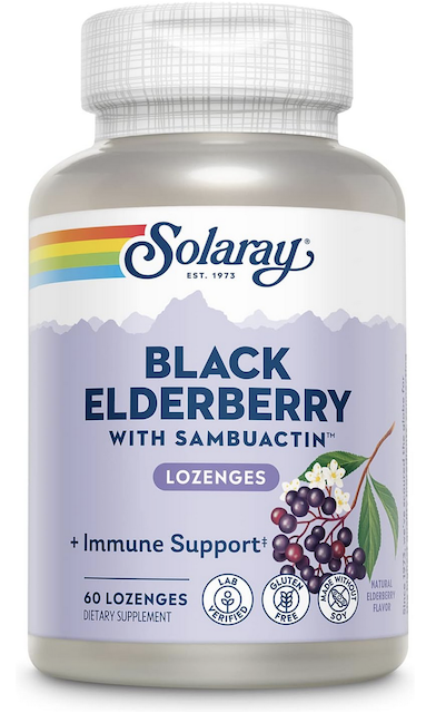 Image of Black Elderberry with SambuActin 400 mg Lozenge