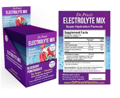 Image of Electrolyte Mix Powder Blueberry-Pomegranate
