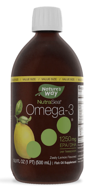 Image of NutraSea Omega-3 1250 mg Zesty Lemon