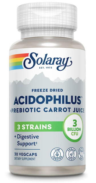 Image of Acidophilus 3 Billion + Pebiotic Carrot Juice Vegan