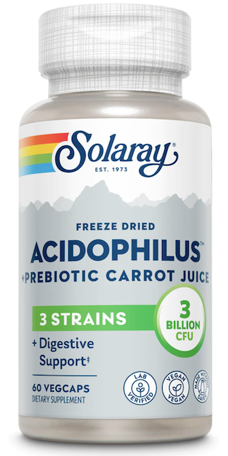 Image of Acidophilus 3 Billion + Pebiotic Carrot Juice Vegan