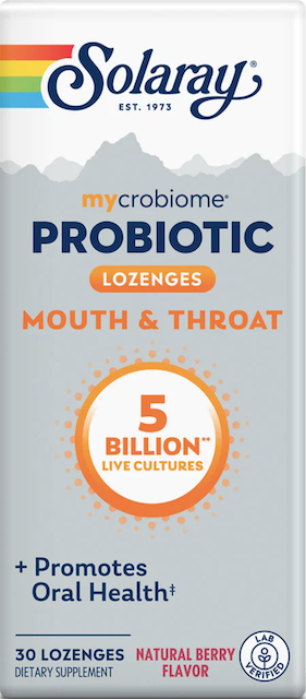 Image of Mycrobiome Probiotic Mouth & Throat 5 Billion Lozenge Berry