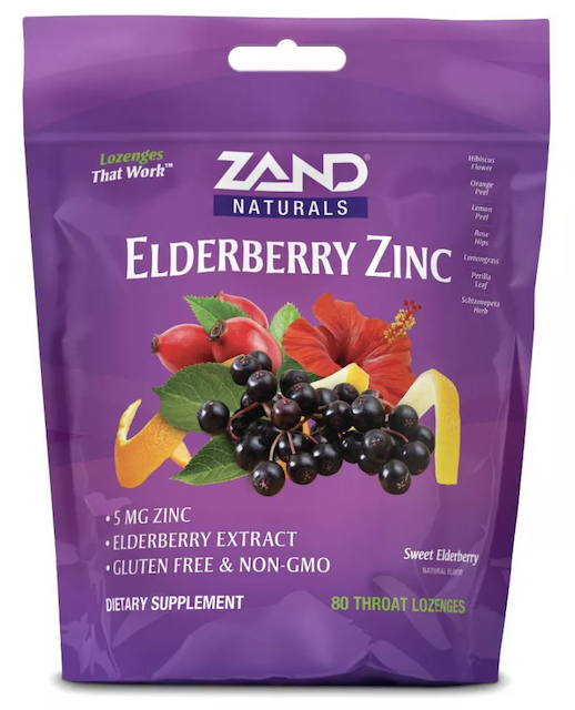 Image of HerbaLozenge Elderberry Zinc