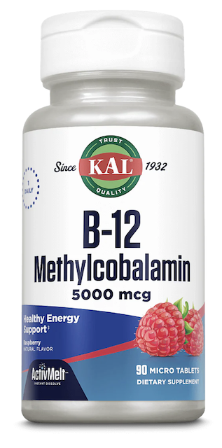 Image of Vitamin B12 Methycobalamin 5000 mcg ActivMelt Raspberry