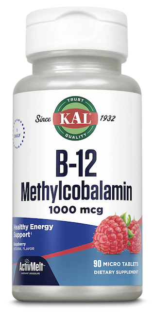 Image of Vitamin B12 Methylcobalamin 1000 mcg ActivMelt Raspberry