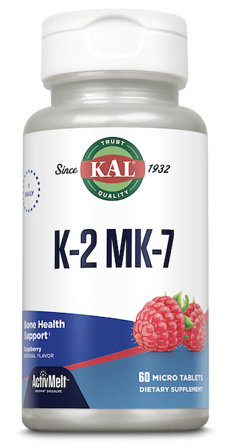 Image of Vitamin K2 MK-7 100 mcg ActivMelt Raspberry