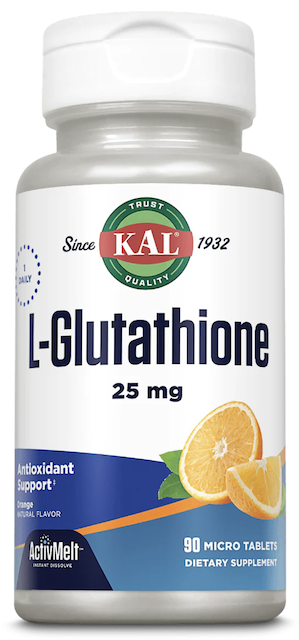 Image of L-Glutathione 25 mg ActivMelt Orange