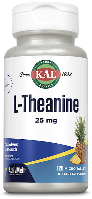 Image of L-Theanine 25 mg ActivMelt Pineapple