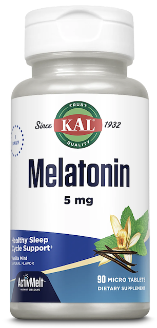 Image of Melatonin 5 mg ActivMelt Vanilla Mint