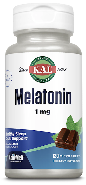 Image of Melatonin 1 mg ActivMelt Chocolate Mint