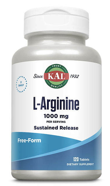 Image of L-Arginine 1000 mg Sustained Release (500 mg each)