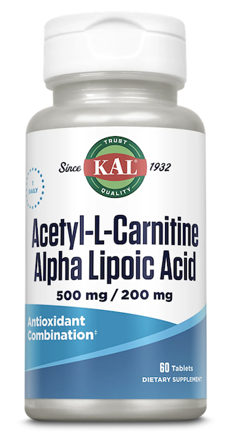 Image of Acetyl-L-Carnitine & Alpha Lipoic Acid 500/200 mg