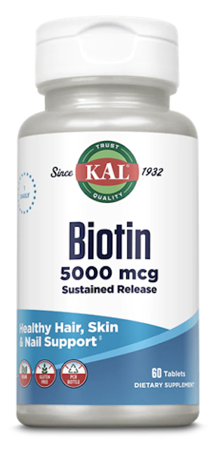 Image of Biotin 5000 mcg Sustained Release