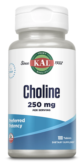 Image of Choline 250 mg (125 mg each)
