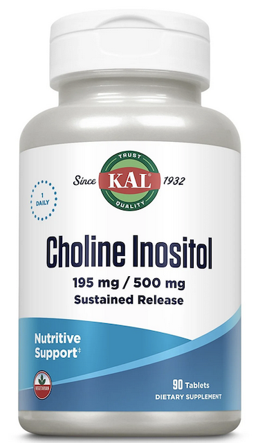 Image of Choline Inositol 195/500 mg Sustained Release