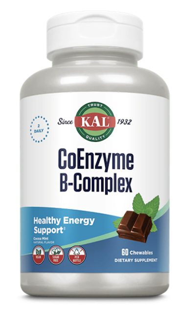 Image of Coenzyme B-Complex Chewable Cocoa Mint Flavor