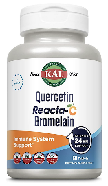 Image of Quercetin Reacta-C Bromelain 250/500/37 mg