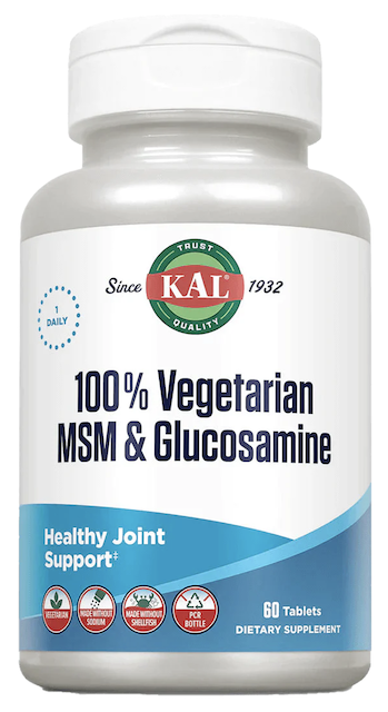 Image of 100% Vegetarian MSM & Glucosamine 500/500 mg