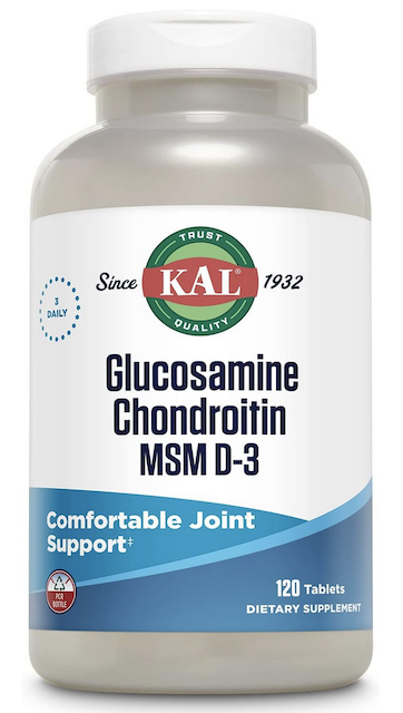 Image of Glucosamine Chondroitin MSM D3 500/400/333 mg/25 mcg