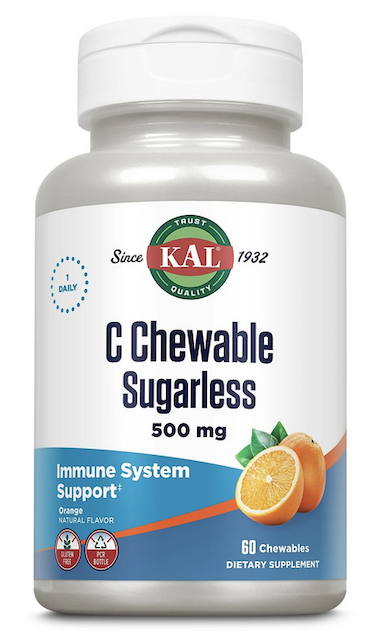 Image of Vitamin C 500 mg Chewable Sugarless Orange