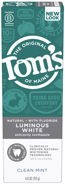 Image of Toothpaste Luminous White Anticavity (Fluoride) Clean Mint