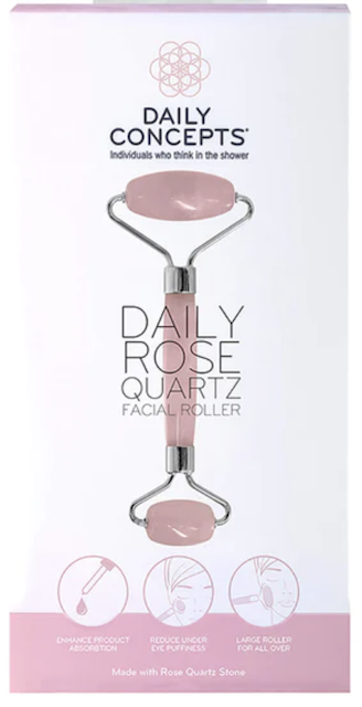 Image of Daily Rose Quartz Facial Roller