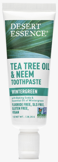 Image of Toothpaste Tea Tree Oil & Neem (Fluoride Free) Wintergreen