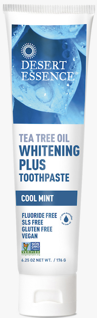 Image of Toothpaste Tea Tree Oil Whitening Plus (Fluoride Free) Cool Mint