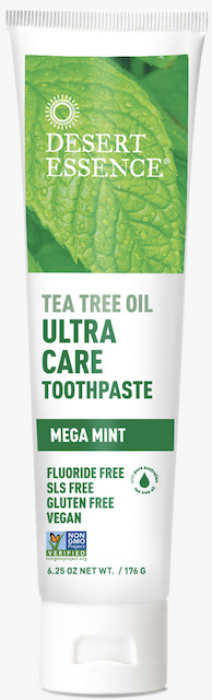 Image of Toothpaste Tea Tree Oil Ultra Care (Fluoride Free) Mega Mint