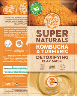 Image of Clay Mask Super Natural Kombucha & Turmeric Detoxifying