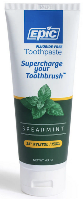 Image of Xylitol Toothpaste Fluoride Free Spearmint