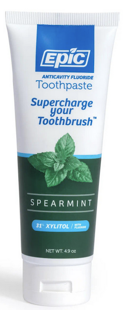 Image of Xylitol Toothpaste with Fluoride Spearmint