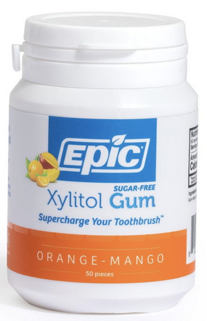 Image of Xylitol Chewing Gum Orange-Mango