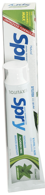 Image of Toothpaste Xylitol Fluoride Free Spearmint