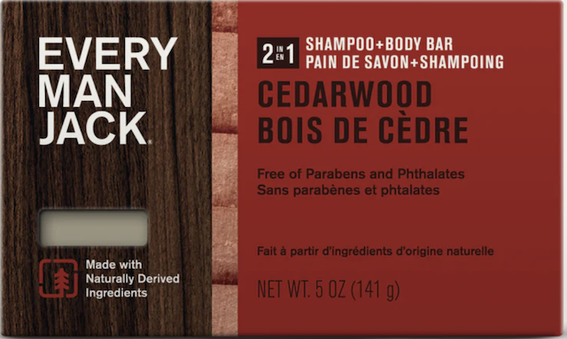 Image of 2-in-1 Shampoo + Body Bar Cedarwood