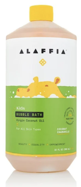 Image of Kids Bubble Bath Coconut Oil Coconut Chamomile