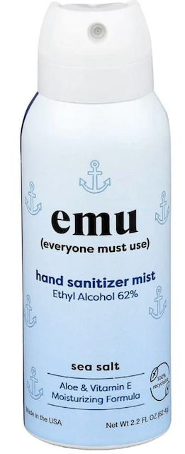 Image of Hand Sanitizer Mist Sea Salt